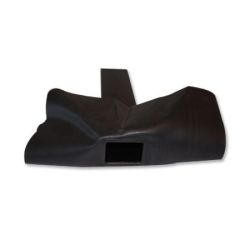 EPDM Regenwasserabfluss 60x80 mm Länge 30 cm mit EPDM Folie Lasche 90˚ 