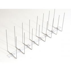 Taubenspikes Anti-Vogel – 2-reihige Leiste (33 × 6 × 10 cm)
