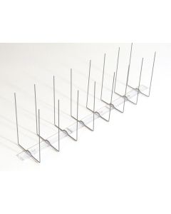 Taubenspikes Anti-Vogel – 2-reihige Leiste (33 × 6 × 10 cm)